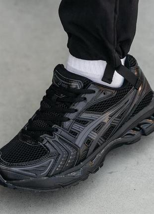 Asics gel-kayano 14 black7 фото