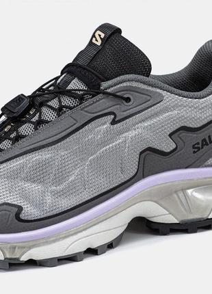 Salomon xt-slate grey8 фото