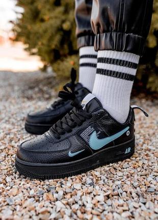 Nike air force 1’07lv8 ultra black blue