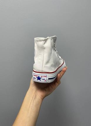 Converse chuck taylor all star hi white 34 фото