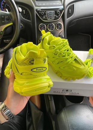 Balenciaga track neon3 фото