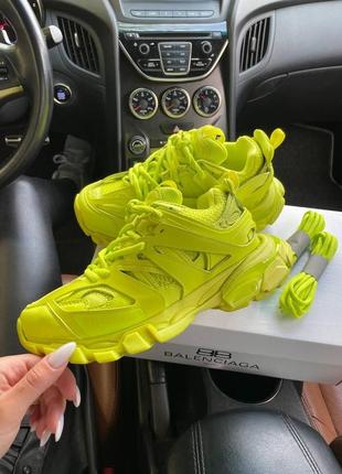 Balenciaga track neon6 фото