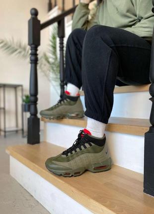 Ботинки nike air max 95 sneakerboot cargo khaki2 фото