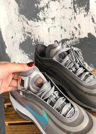 Off-white x nike air max 97 menta9 фото