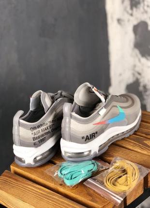 Off-white x nike air max 97 menta7 фото