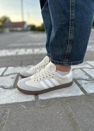 Adidas samba og beige grey