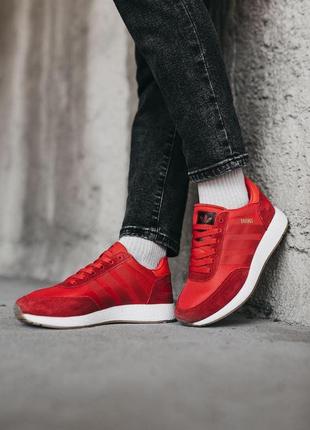 Adidas iniki red white5 фото