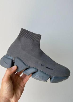 Balenciaga speed trainers grey 2.0