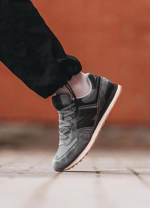 New balance 574 gray v28 фото