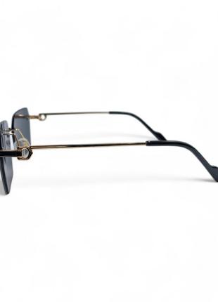 Сонцезахисні окуляри прямокутна метал3 фото