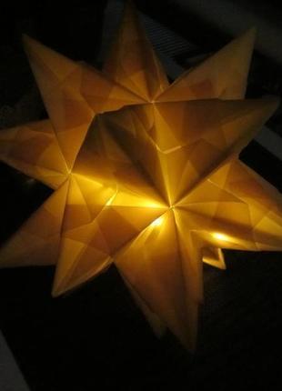 Рождественская звезда/декор/светильник/ночник5 фото