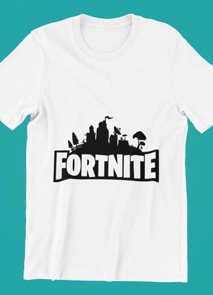 Футболка з принтом fortnite1 фото