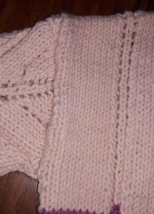 Женские вязанные свитера в стиле бохо6 фото