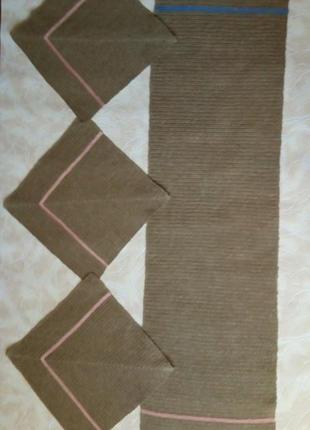 Плетена доріжка для сервірування столу3 фото