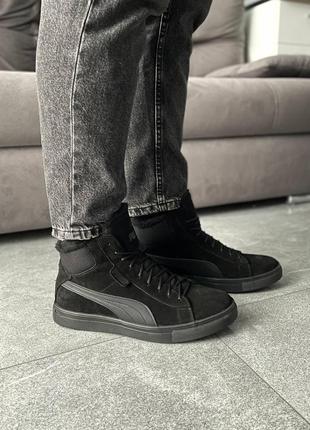 Puma high black