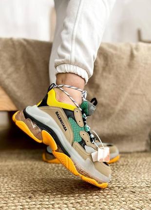 Balenciaga triple s clear sole multicolor5 фото