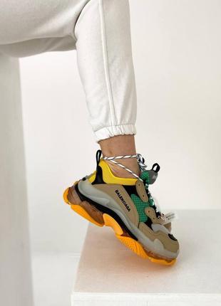 Balenciaga triple s clear sole multicolor4 фото