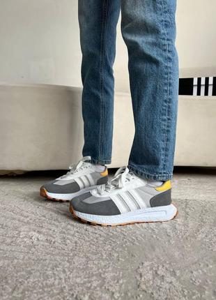 Adidas retropy e5 grey yellow