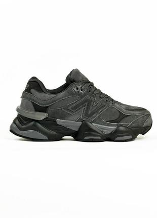 New balance 9060 dark grey black