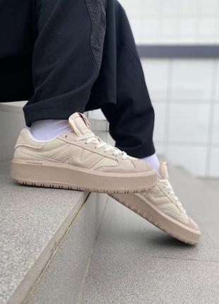 New balance ct 302 beige2 фото