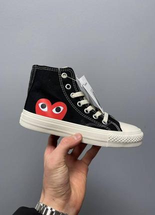 Converse comme des garçons play x converse1 фото