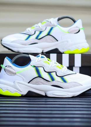 Adidas ozweego white green