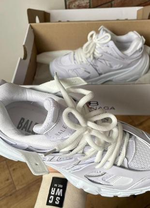 Balenciaga track white v26 фото