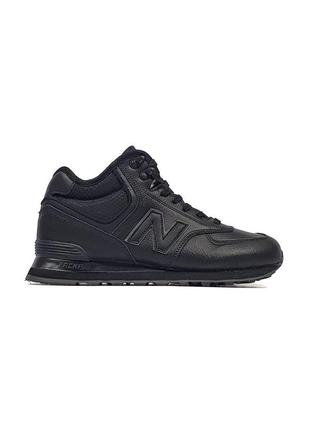 New balance 574 mid black winter