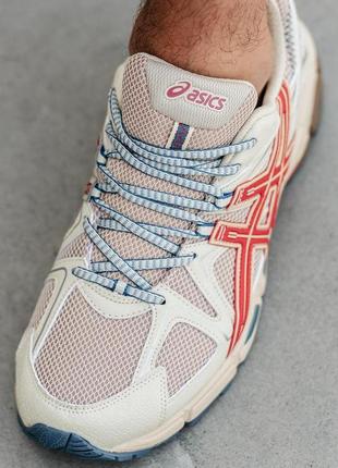 Asics gel-kahana 8 beige red9 фото