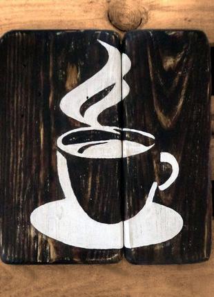 Картина в стиле лофт "coffeе"