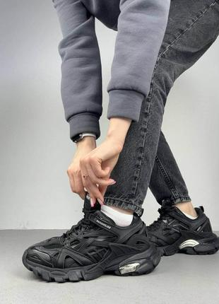 Balenciaga track 2 black3 фото