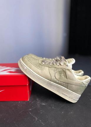 Кросівки nike air force 1 low kws khaki1 фото