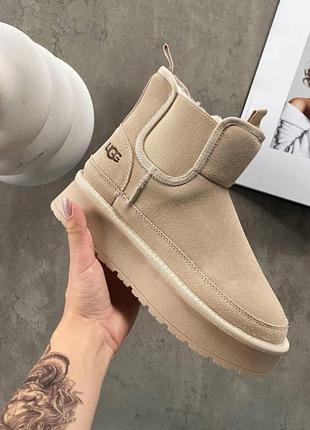 Ugg neumel platform biege (на резинці)