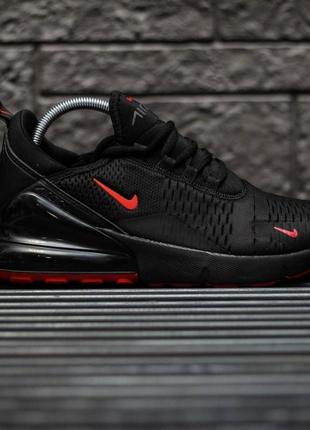 Nike air max 270 black red8 фото