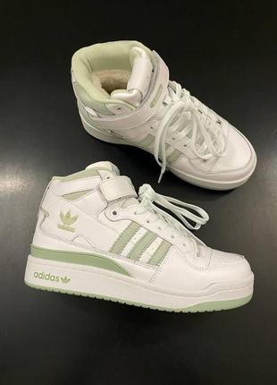 Adidas forum winter white olive