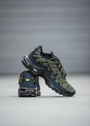 Nike air max tn green black6 фото