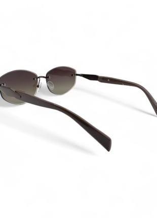 Сонцезахисні окуляри овальна комбіновані2 фото