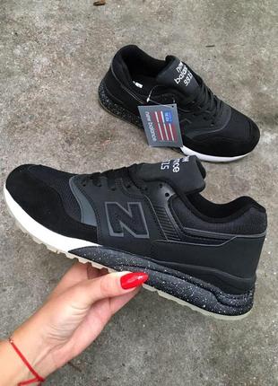 New balance 997.5 black white2 фото