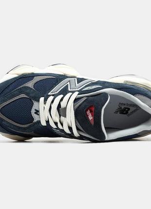 New balance 9060 dark blue4 фото