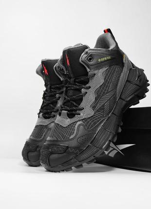 Reebok zig kinetica 2,5 edge black grey8 фото