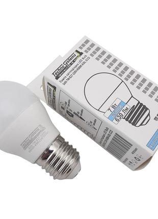 Лампа светодиодная led bulb-g45-7w-e27-220v-6500k-740l golden2 фото