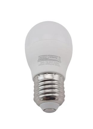 Лампа светодиодная led bulb-g45-7w-e27-220v-6500k-740l golden4 фото