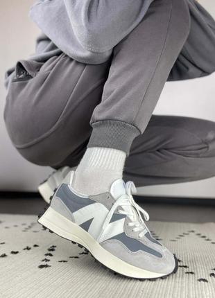 New balance 327 grey5 фото