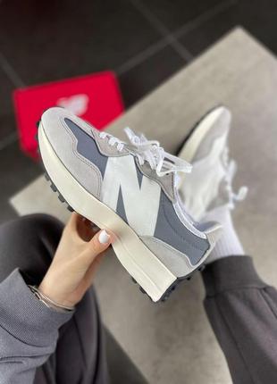 New balance 327 grey6 фото