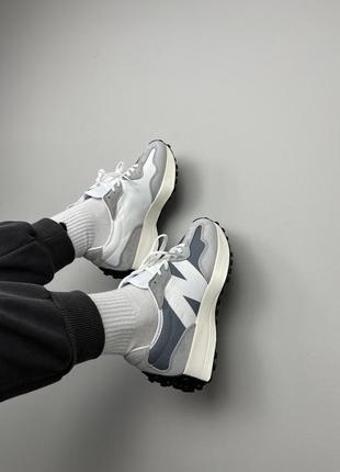 New balance 327 grey10 фото