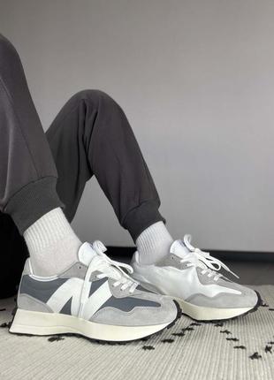 New balance 327 grey4 фото