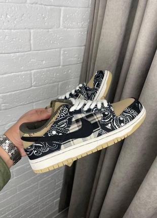 Nike sb dunk low cactus jack grey