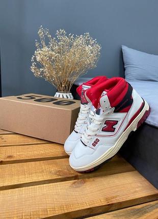 New balance 650 hight red