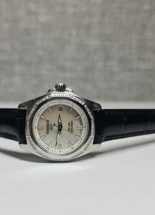 Жіночий годинник tissot prc 100 t-sport diamond ladies 28mm 48 діамантів swiss made5 фото