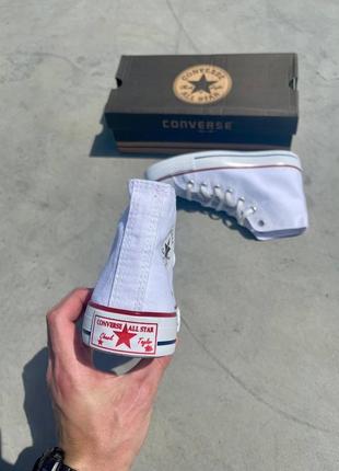 Converse chuck taylor all star hi white 210 фото